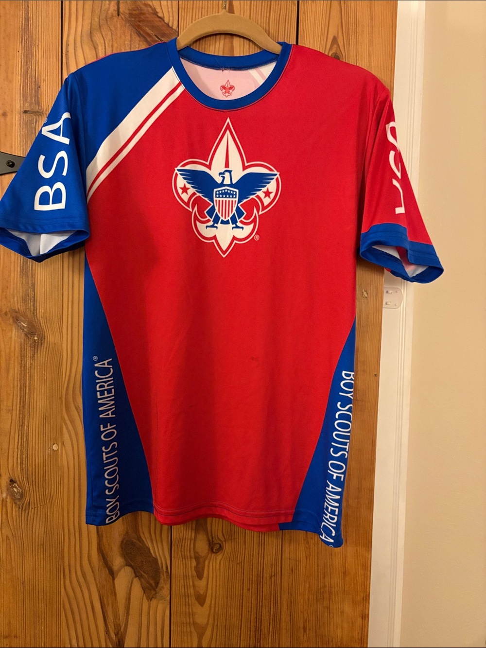 Boy Scouts of America Red & Blue Performance Jersey